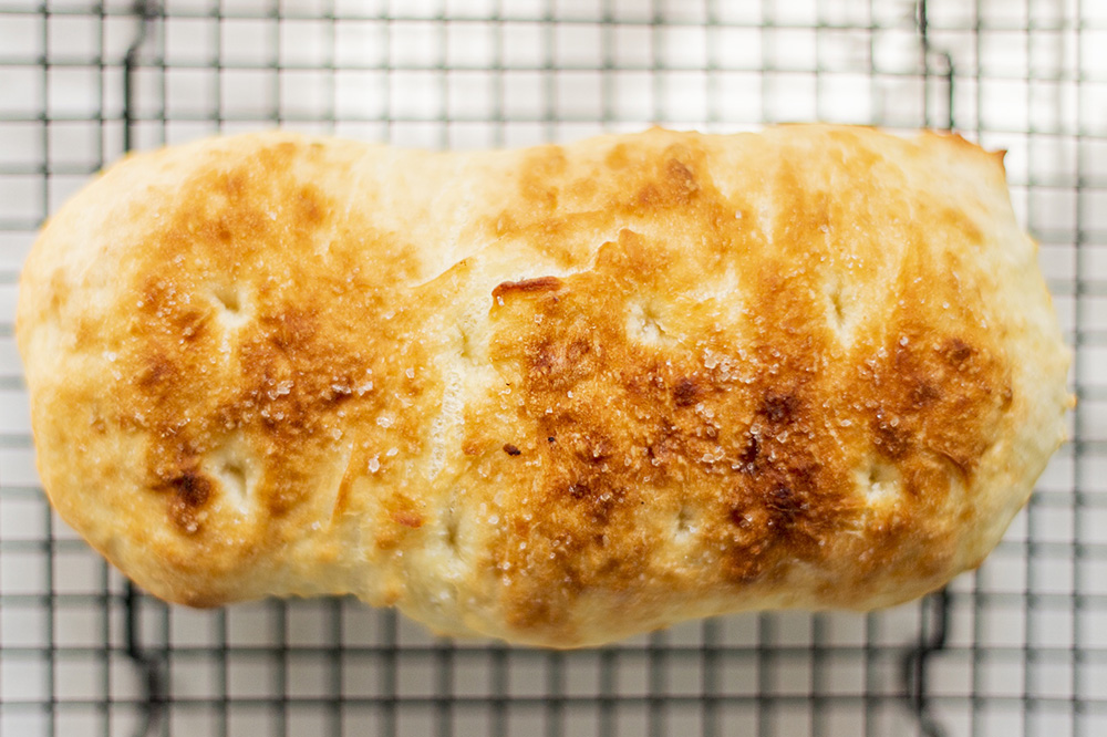 特別な道具もテクニックも不要「高加水ドデカフォカッチャ」