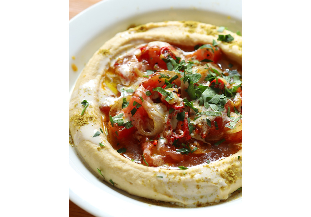 スパイシートマトのせフムス