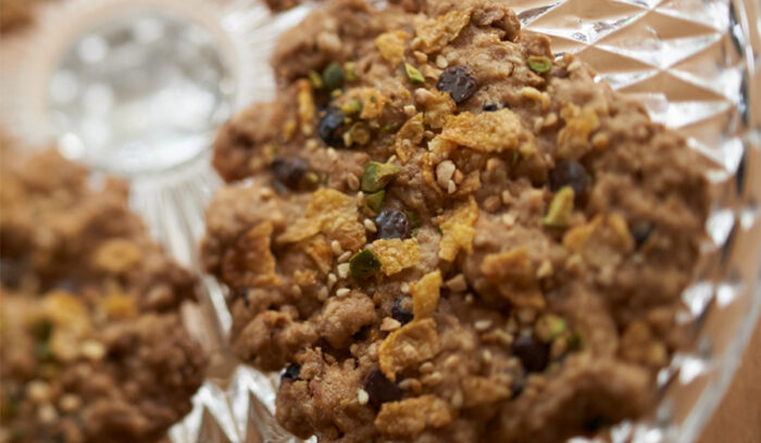 軽い食感が後を引く「オーツクッキー」