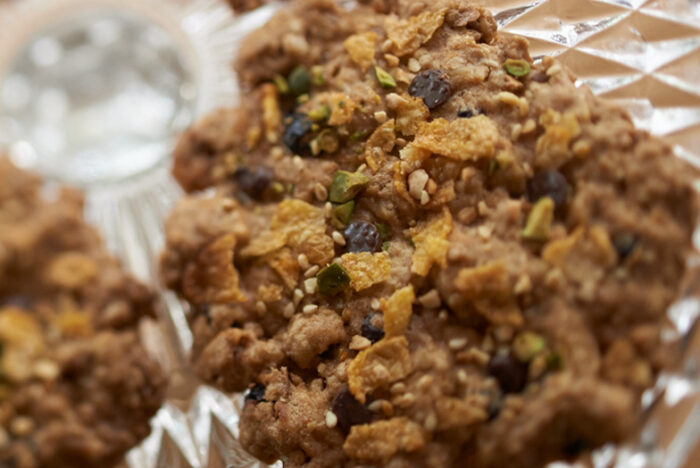 軽い食感が後を引く「オーツクッキー」