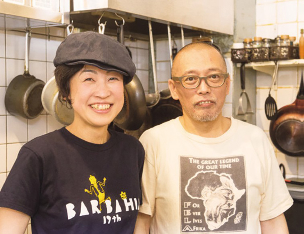 上川大助さん、真弓さん