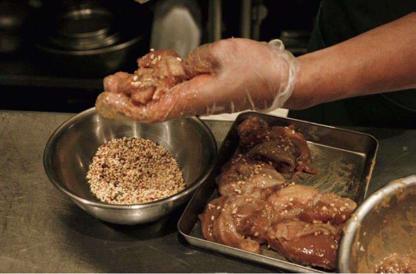 ［３］食感をプラスする