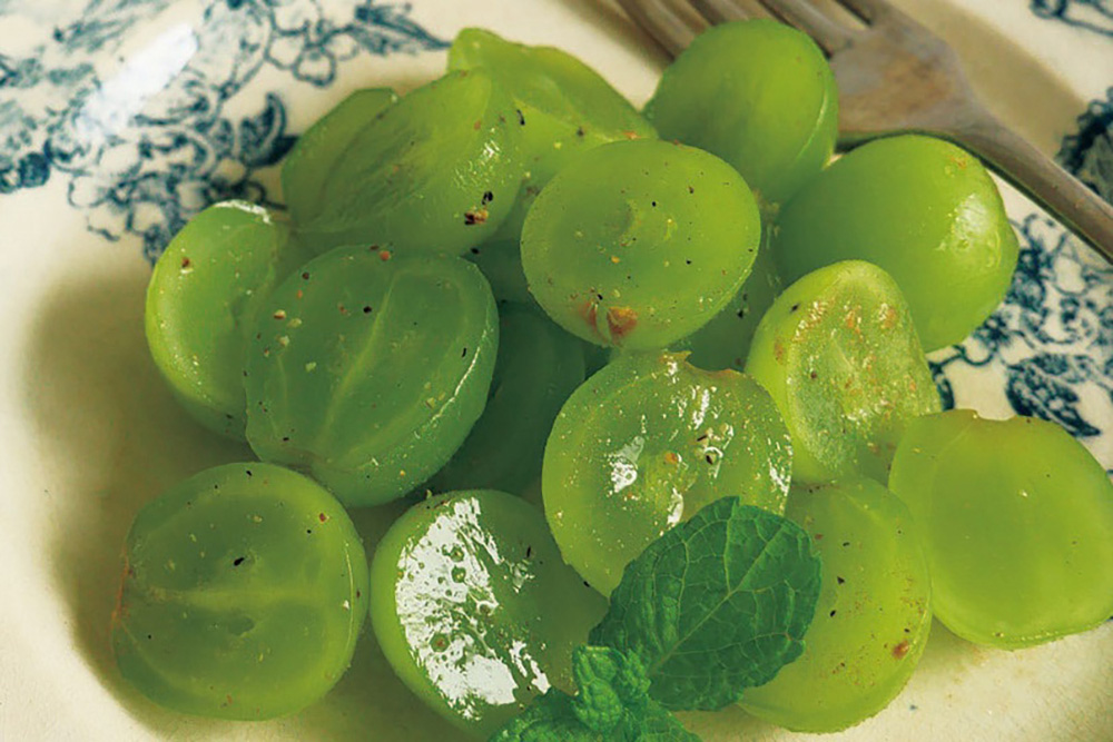 思いがけない相乗効果「果物×スパイスのマリネ＆ソルベ」