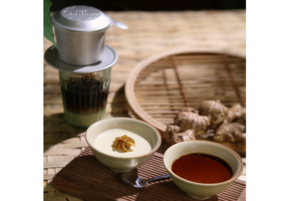 パンナコッタとコーヒーゼリー