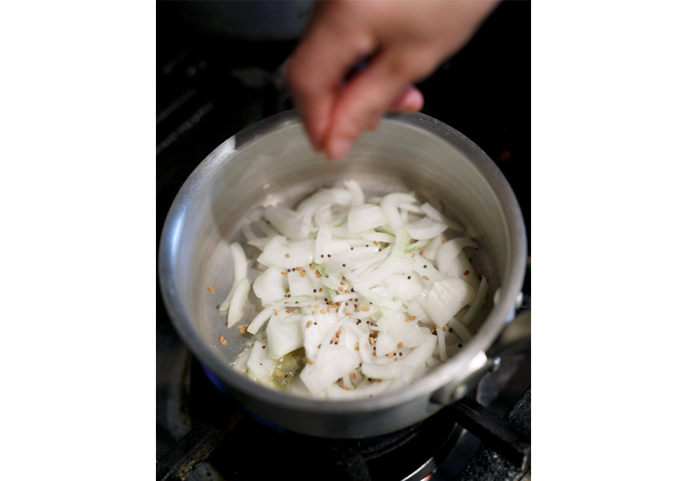 ２．早めに塩をふる