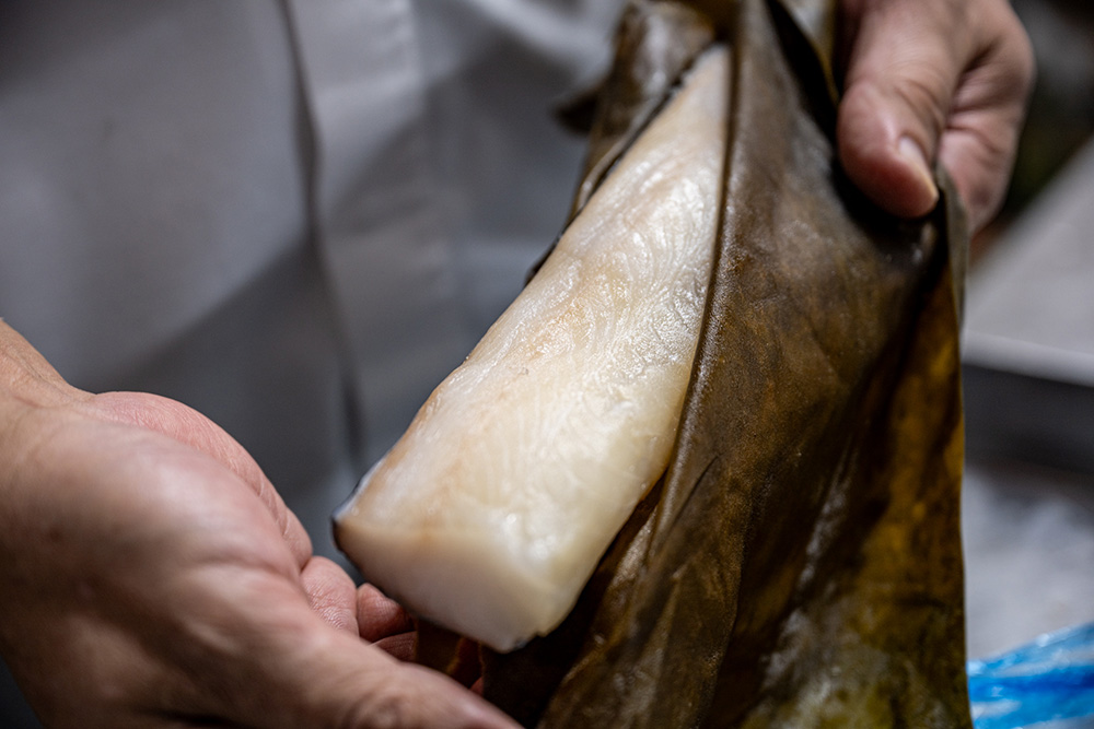 アラスカ産銀だら