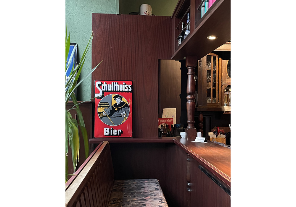 店内のカウンター