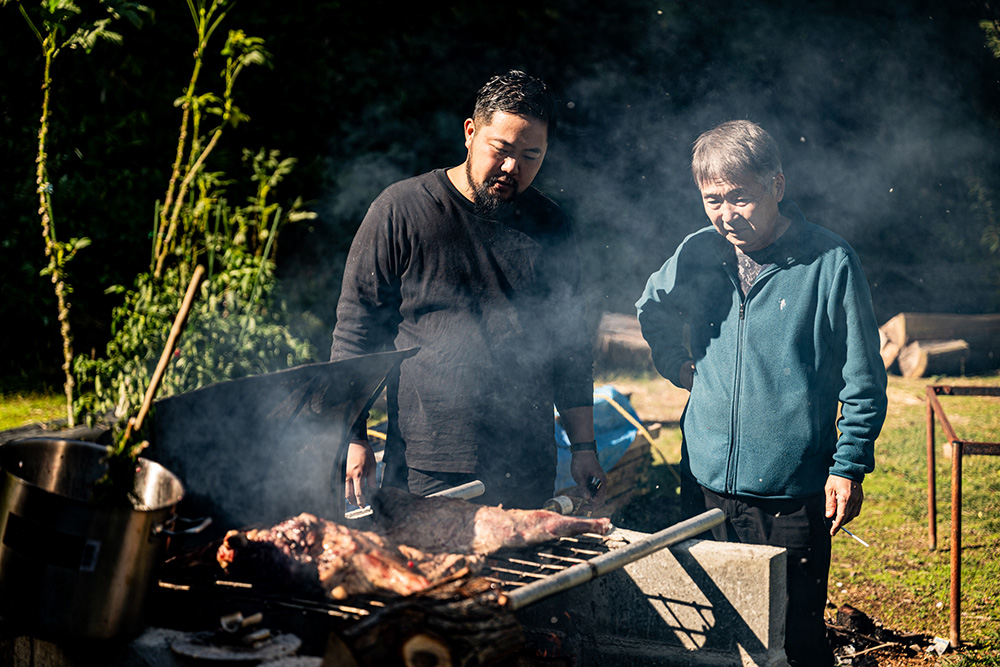 青田さんと西本シェフ