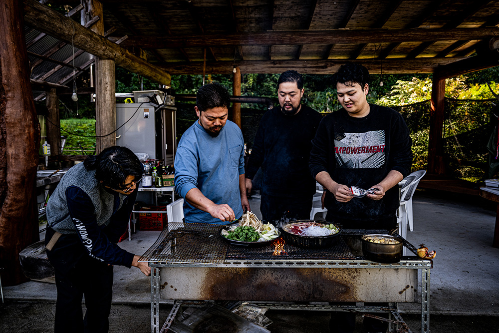 調理スペースの様子