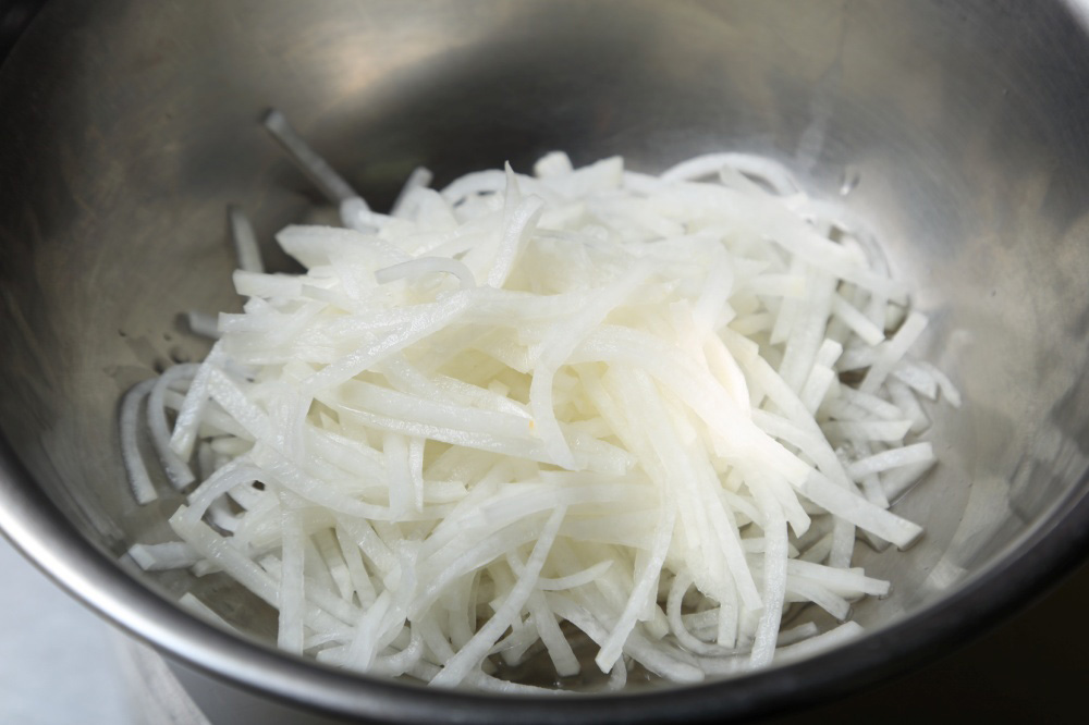 ［５］しんなりさせる