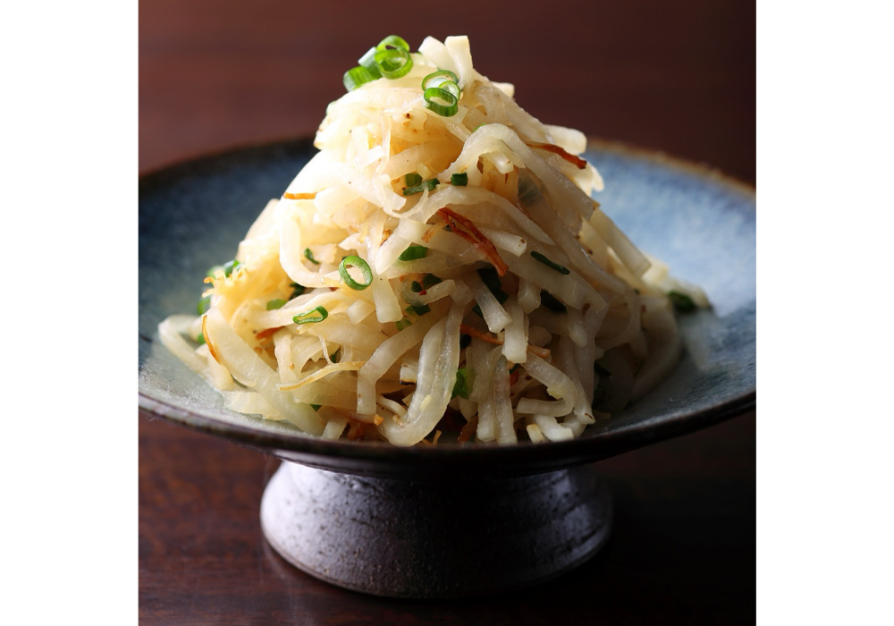 ダイコンの炒め物