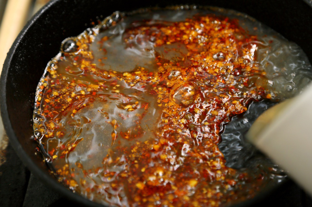 ［４］アラだしを注ぐ