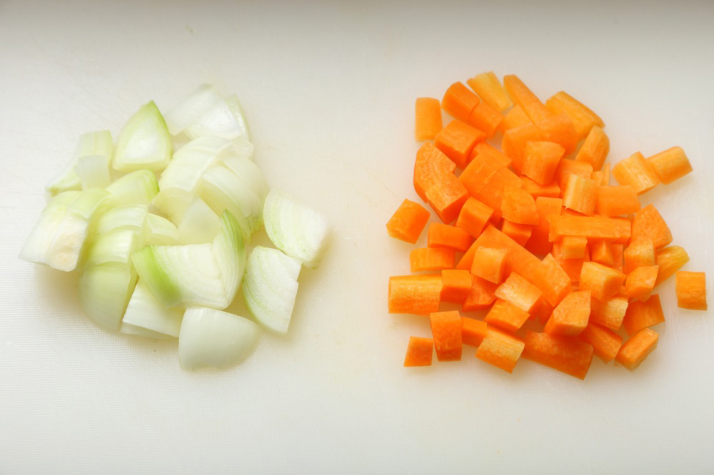 ［１］野菜を切る