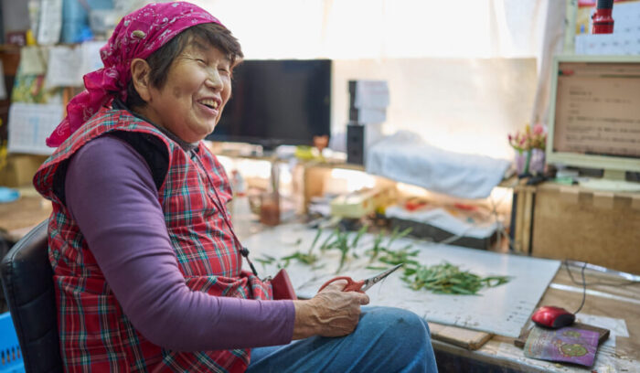 81歳。「毎日ゲームしよる感覚。自分の予測と注文数が一致するかどうか」