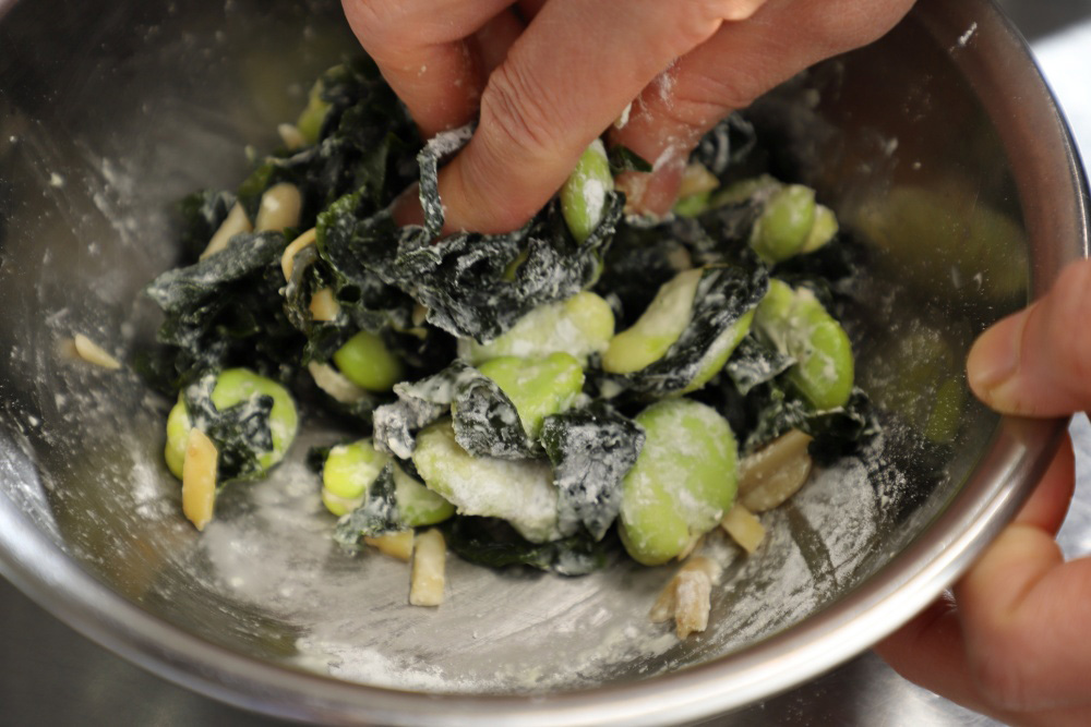 ［３］衣をまとわせる