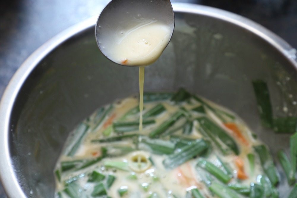 ［３］サラサラの状態にする